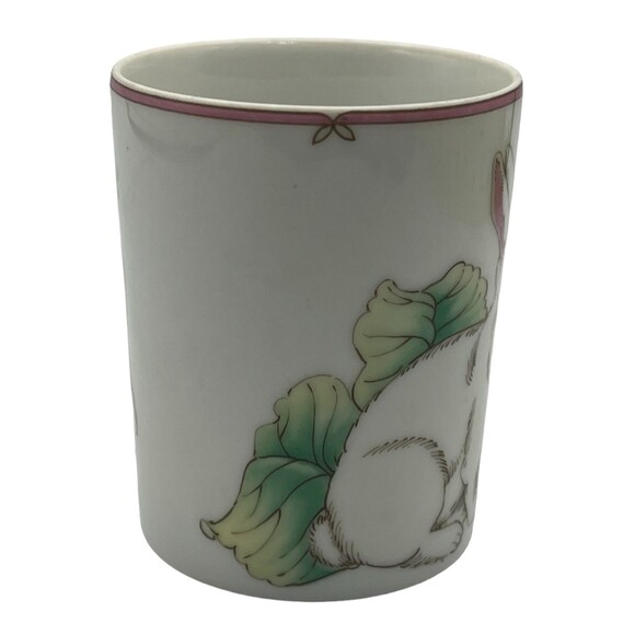 Vintage Fitz & Floyd Variations Bunny Rabbits Carrots Easter Coffee Tea Cup READ - Picture 4 of 13